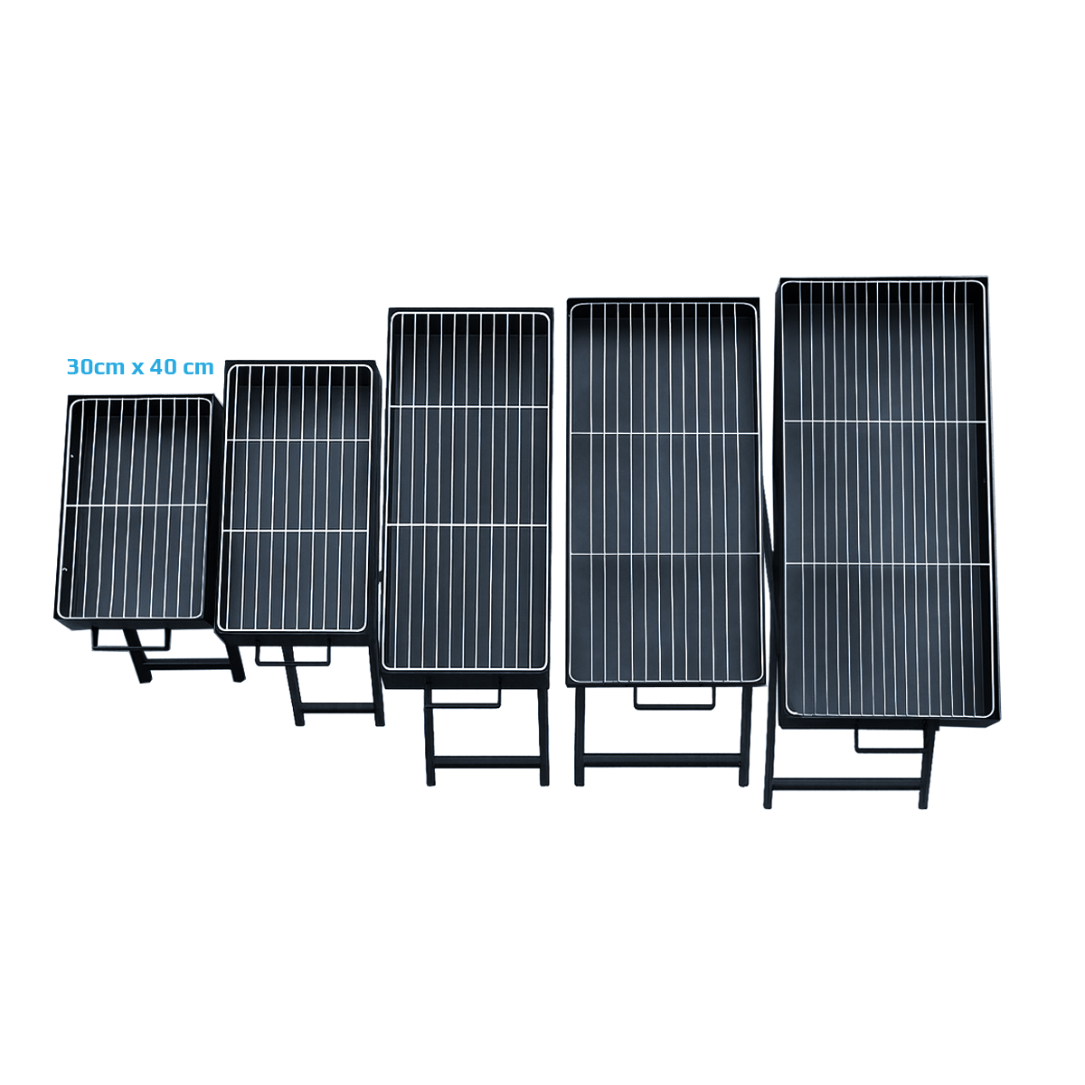 Holzkohlegrill, Grill BBQ, Klappgrill, Camping Standgrill, tragbar, schwarz, verschiedene Großen Holzkohlegrill, Grill BBQ, Klappgrill, Camping Standgrill, tragbar, schwarz, verschiedene Großen