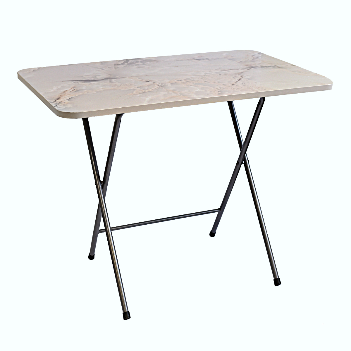 Klapptisch Marmor Optik, Teetisch klappbar, Couchtisch, Sofatisch,  Truhentisch, Wohnzimmertisch, Kaffeetisch 