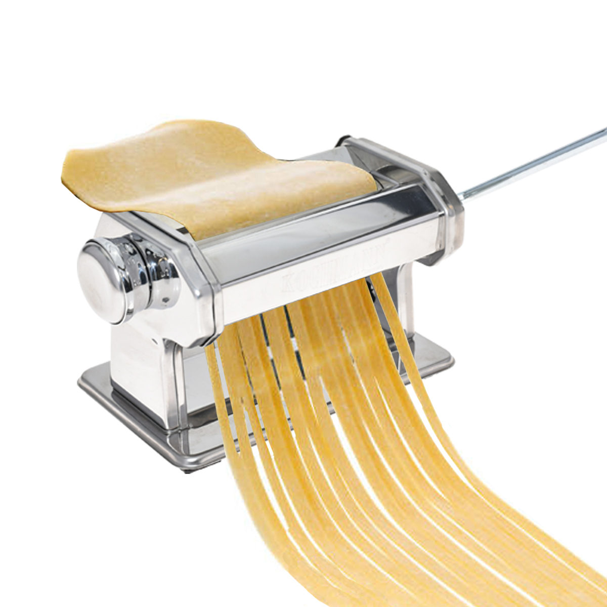 Nudelmaschine aus Edelstahl Pastamaschine Nudel Teig Pasta Maschine