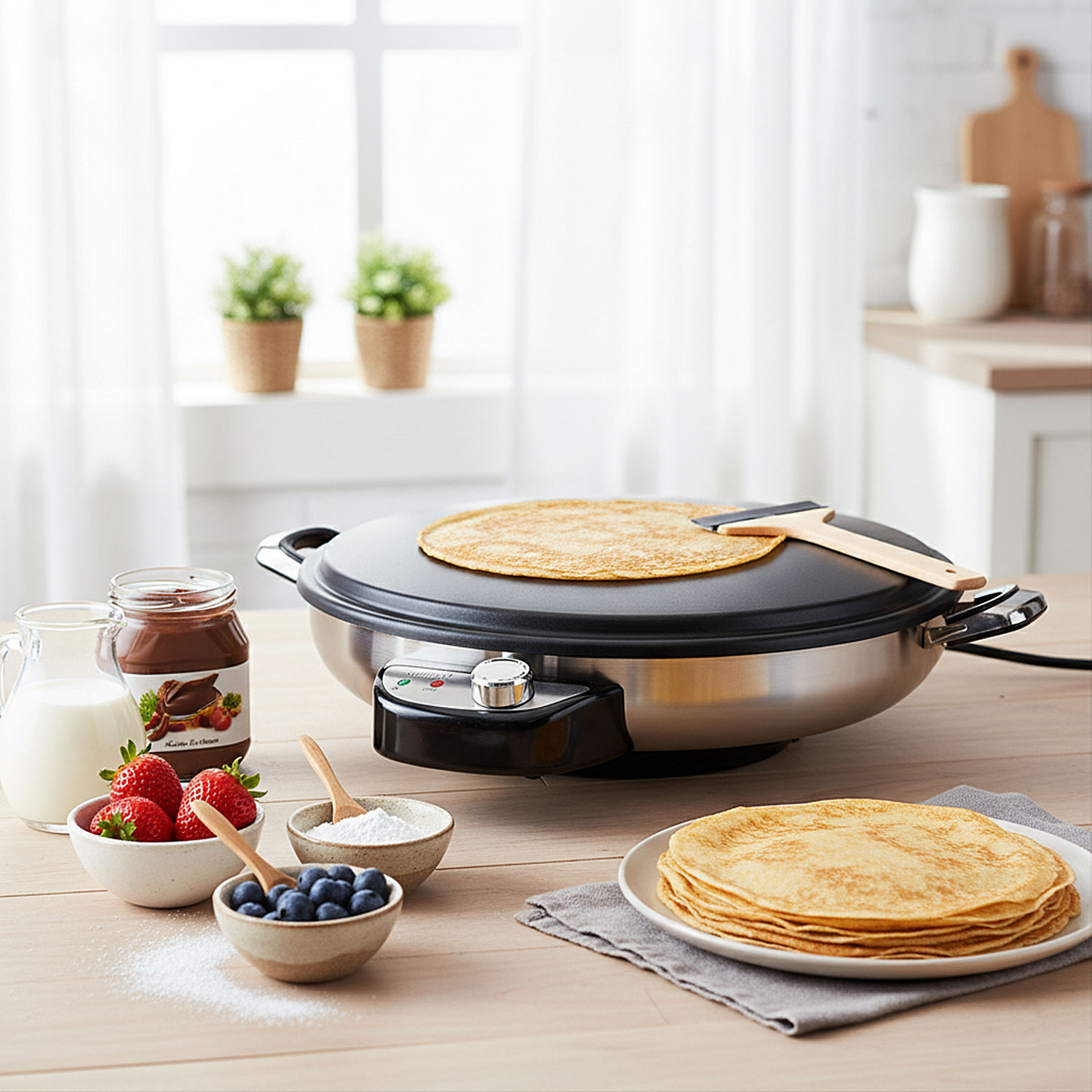 Elektrischer Fladenbäcker, 230W, 60cm