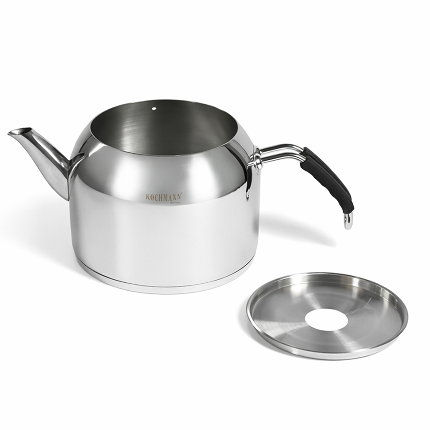 Edelstahl Teekannenset, mit integriertem Teesieb, erhältlich in 3 verschiedenen Größen, türkischer Teekocher, Teekanne, Edelstahl Kanne